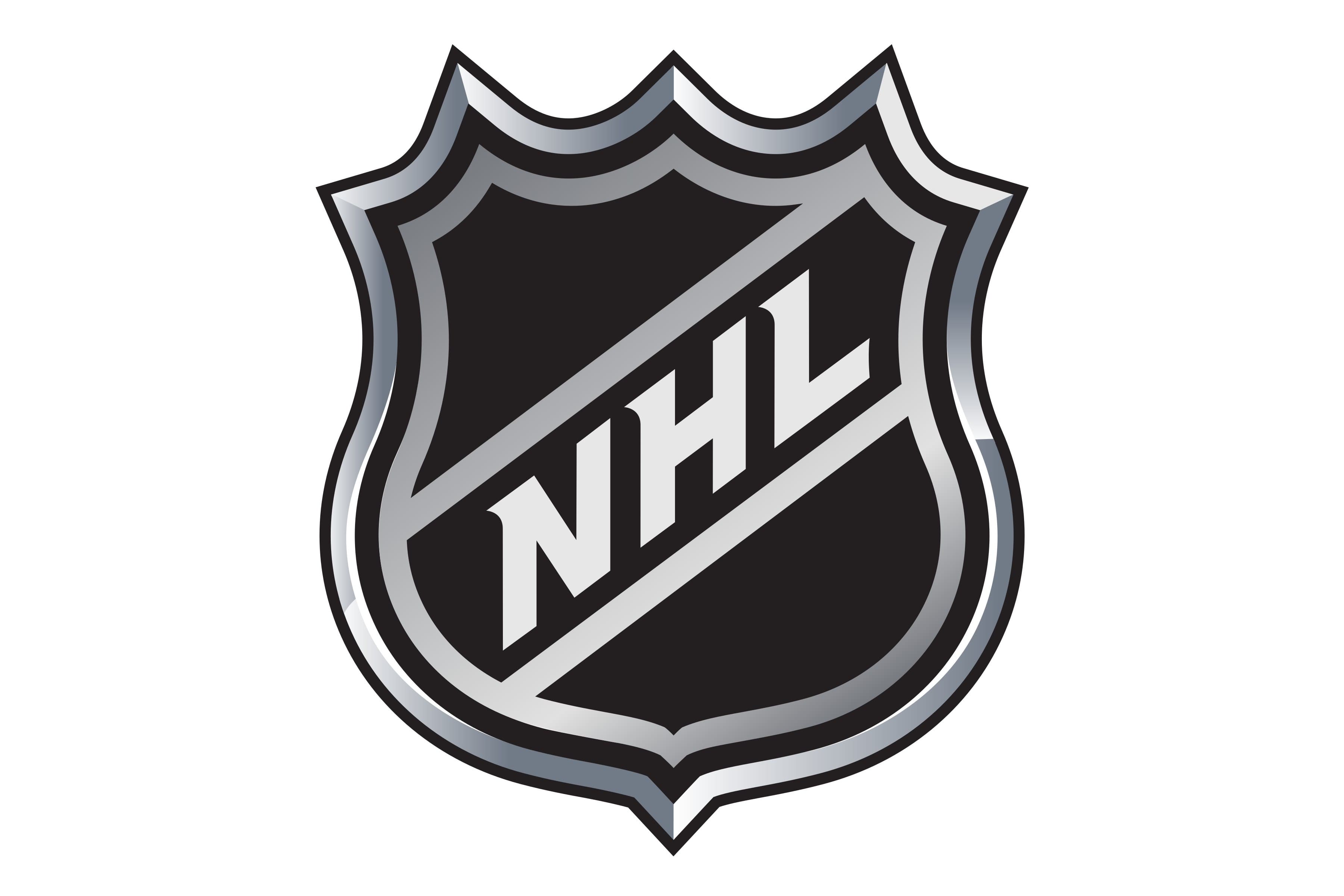 NHL National Hockey League broadcast logo